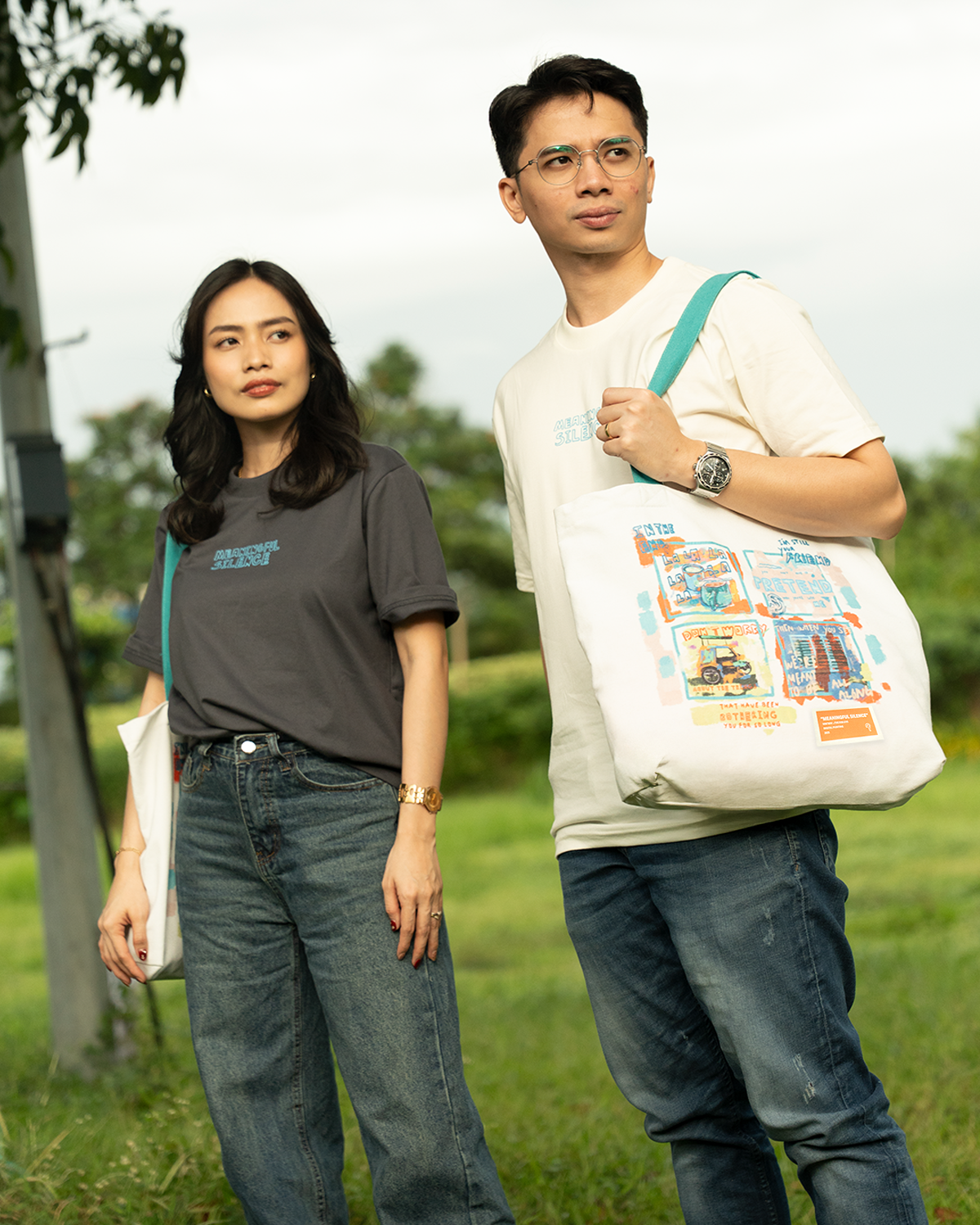 [PRE-ORDER ]MEANINGFUL SILENCE - T-Shirt (Lagoon)