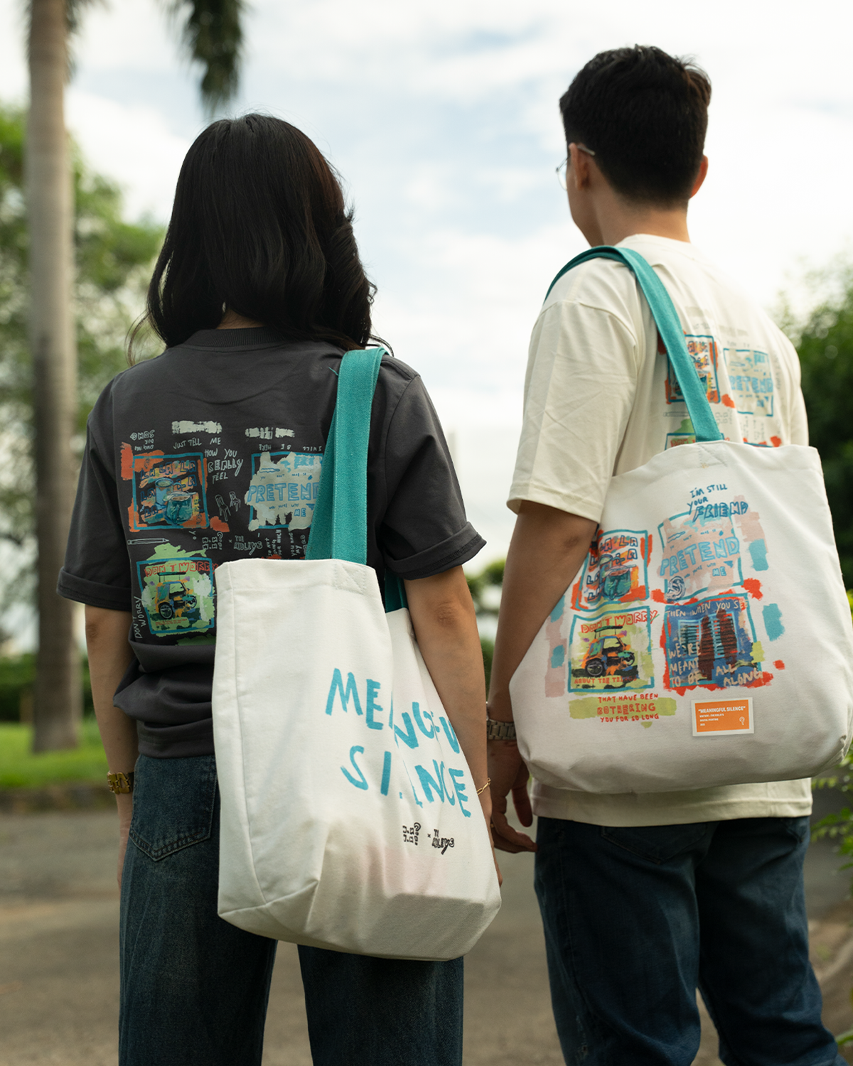 [PRE-ORDER ]MEANINGFUL SILENCE - T-Shirt (Lagoon)