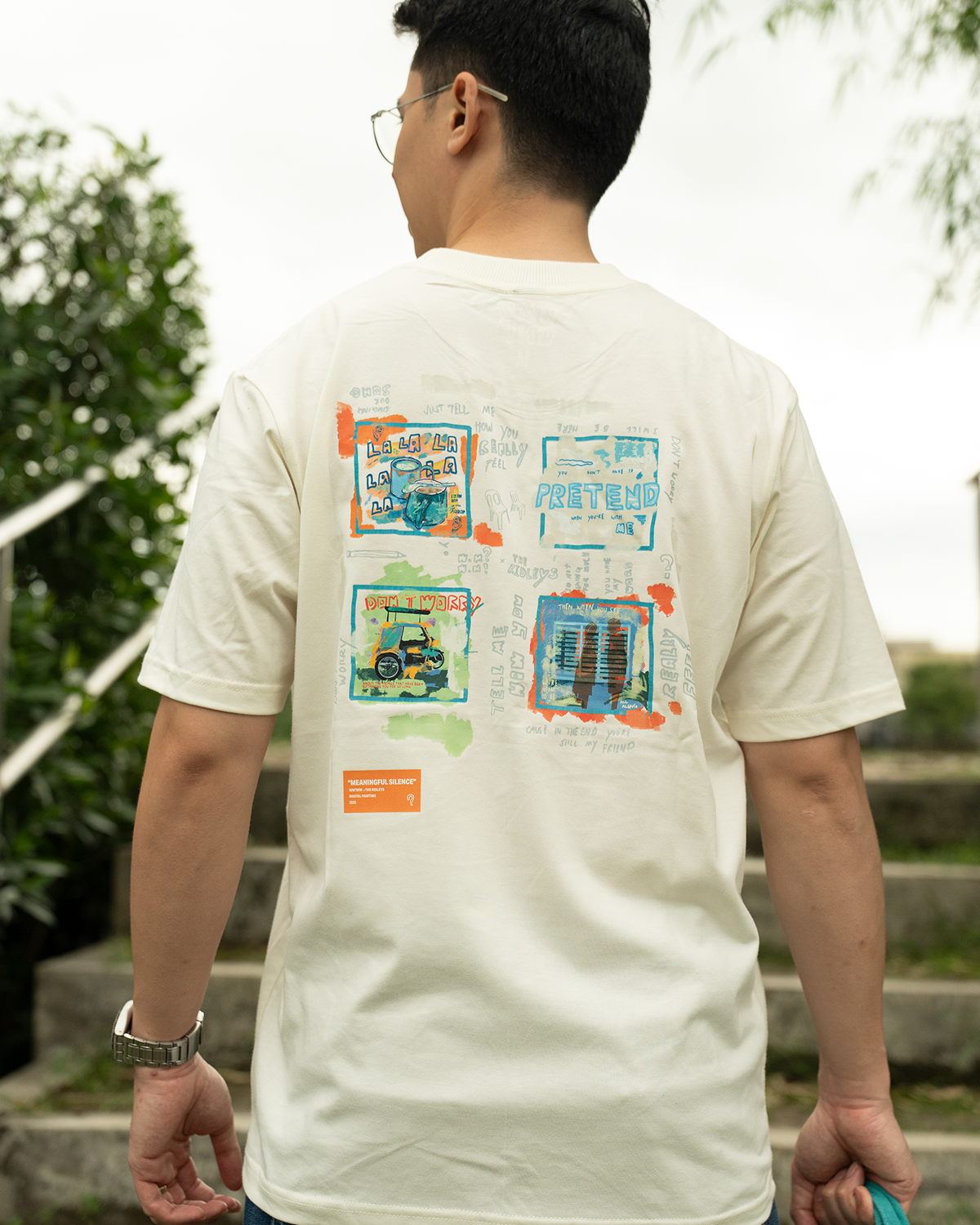 [PRE-ORDER ]MEANINGFUL SILENCE - T-Shirt (Off-White)