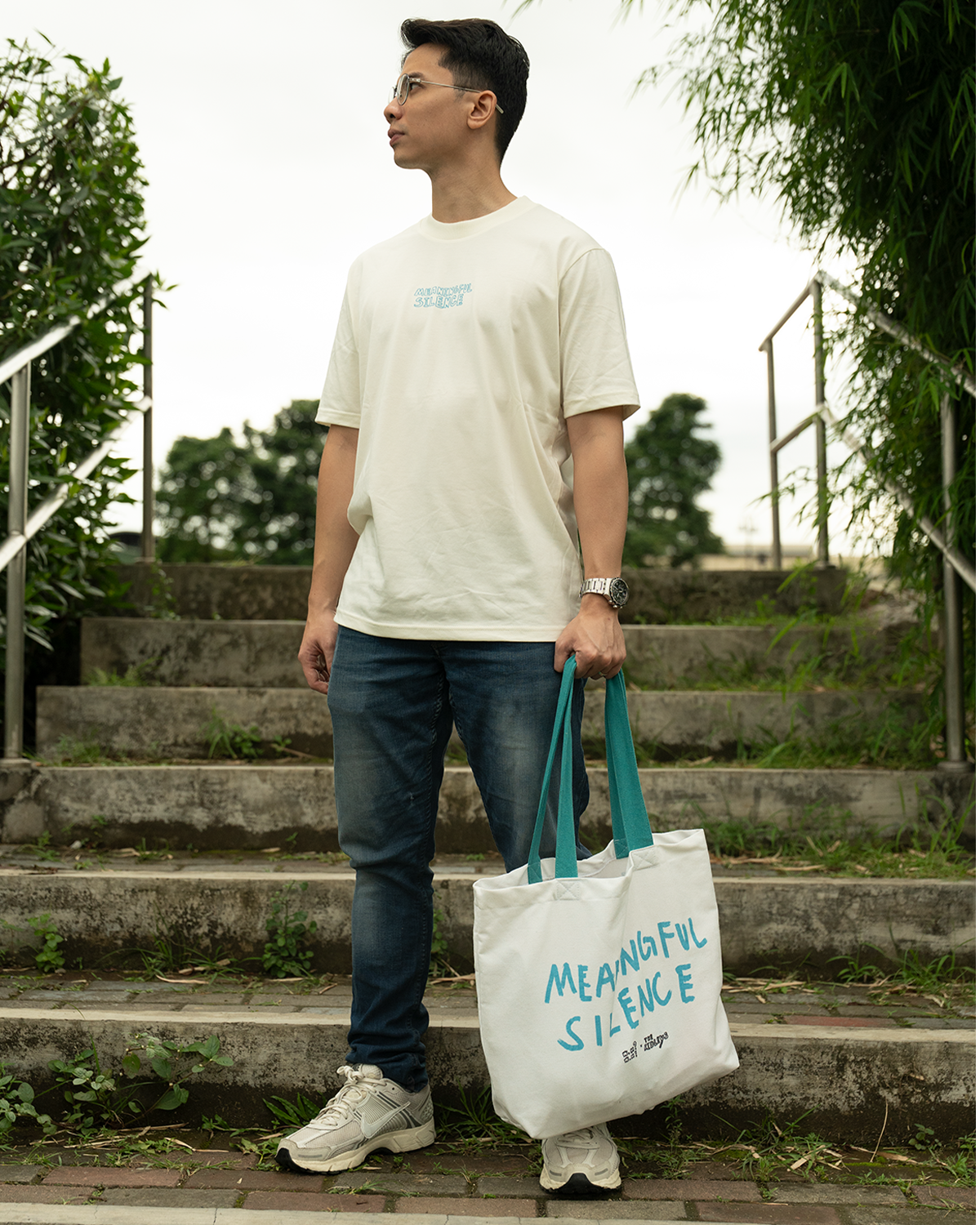 [PRE-ORDER ]MEANINGFUL SILENCE - T-Shirt (Off-White)