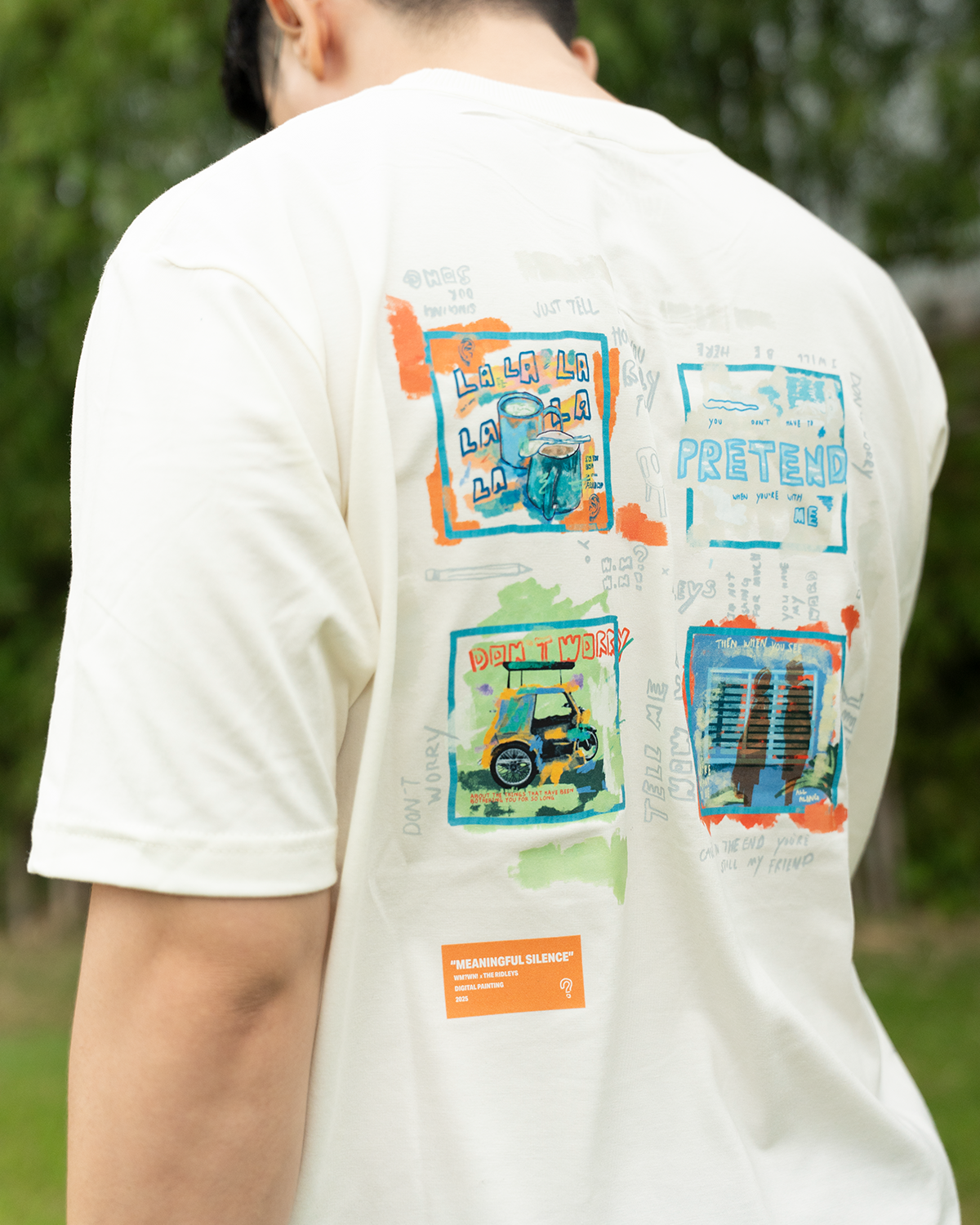 [PRE-ORDER ]MEANINGFUL SILENCE - T-Shirt (Off-White)