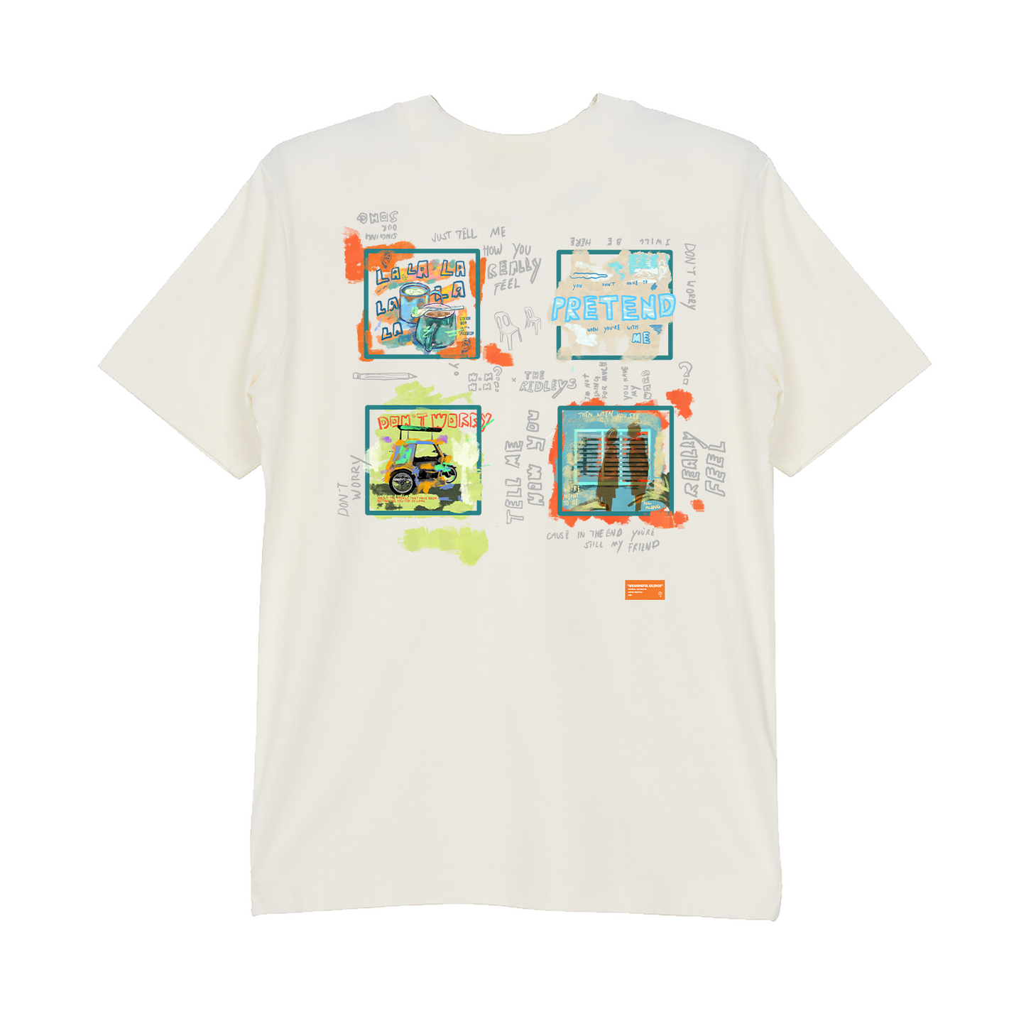 [PRE-ORDER ]MEANINGFUL SILENCE - T-Shirt (Off-White)